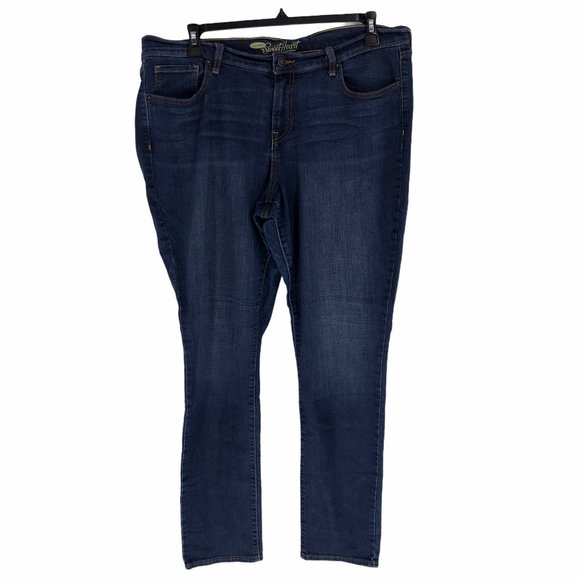 Old Navy Denim - Old Navy Womens 16L Sweetheart Skinny Blue Jeans